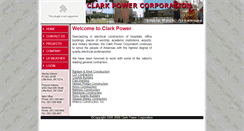 Desktop Screenshot of clarkpower.com
